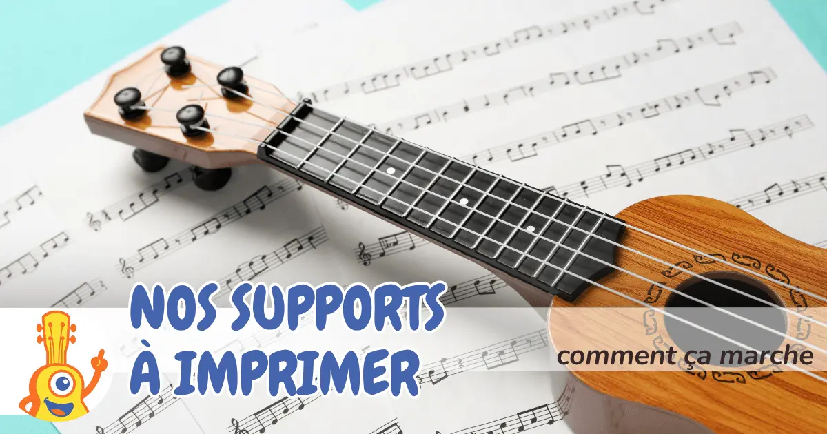 support ressources ukulele